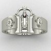 Silver Tirupati Balaji Ring