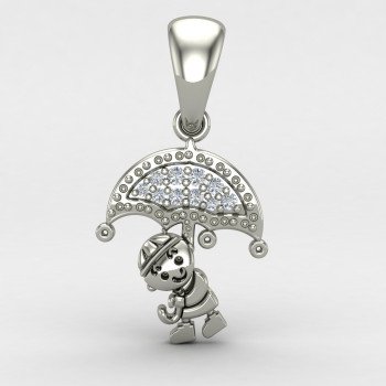Baby Pendant Silver