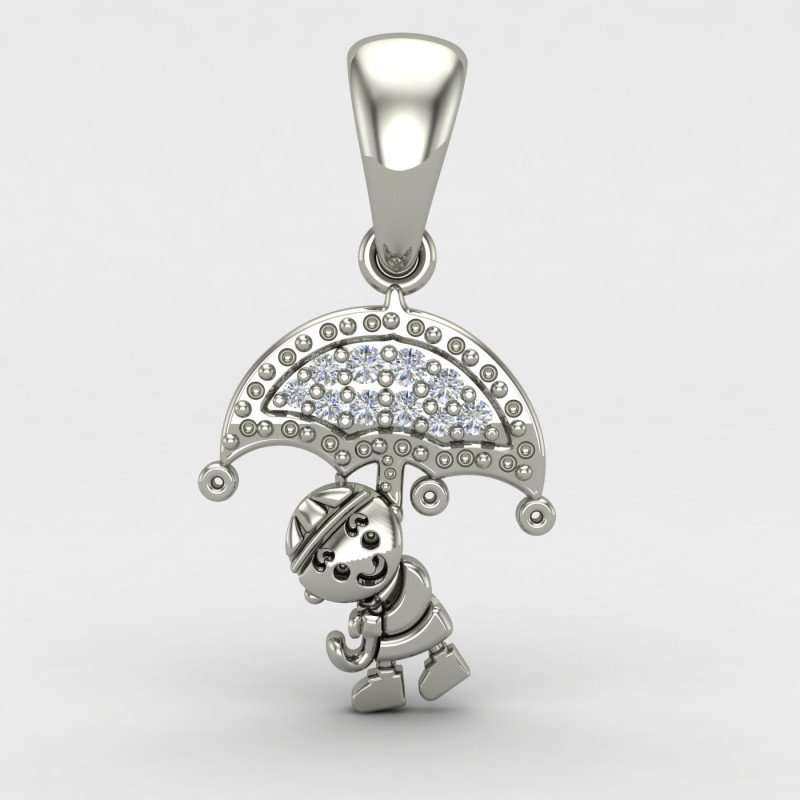 Baby Pendant Silver