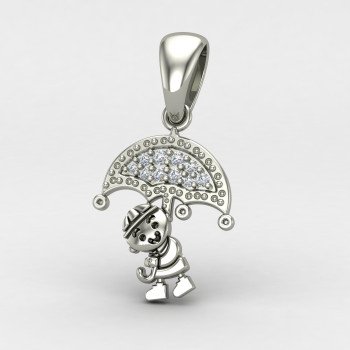 Baby Pendant Silver