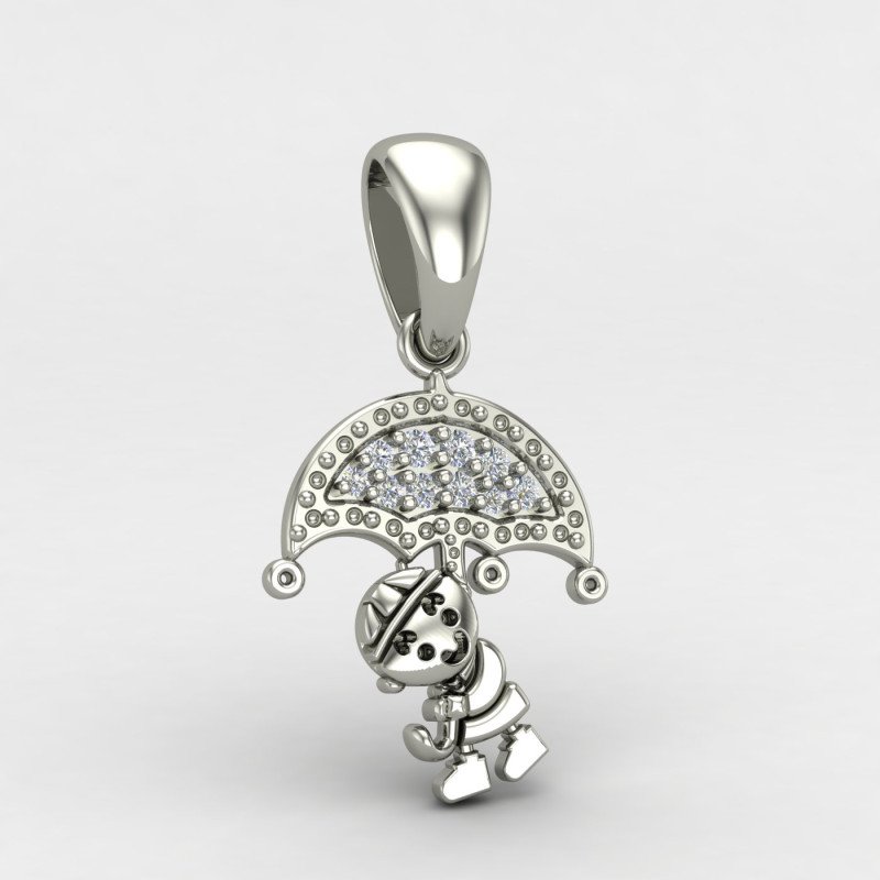 Baby Pendant Silver