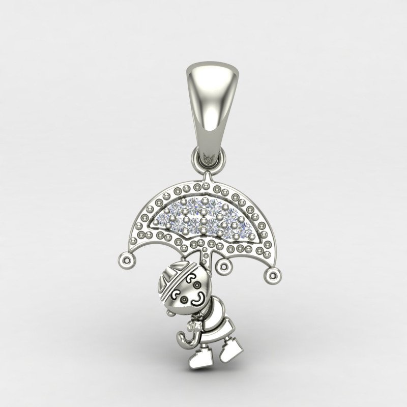 Baby Pendant Silver