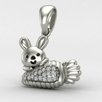 Bear Baby Pendant