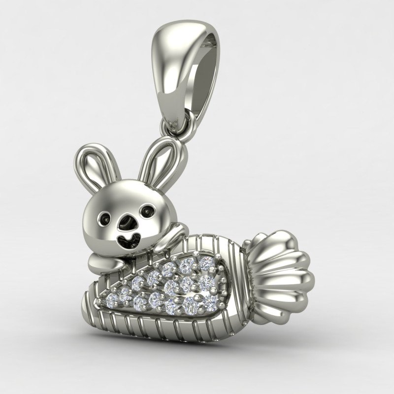 Bear Baby Pendant