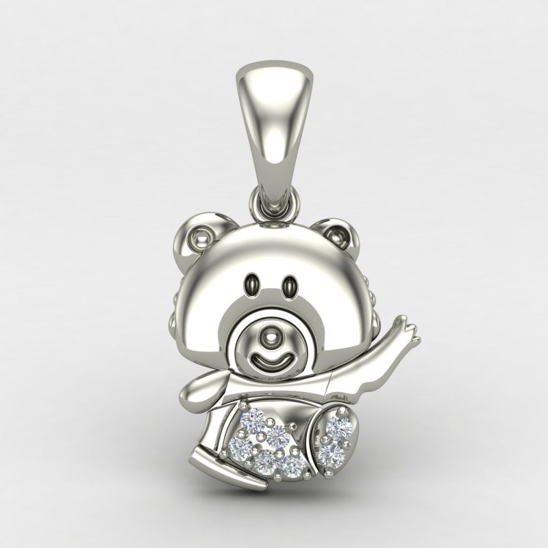 Kids Silver Pendant