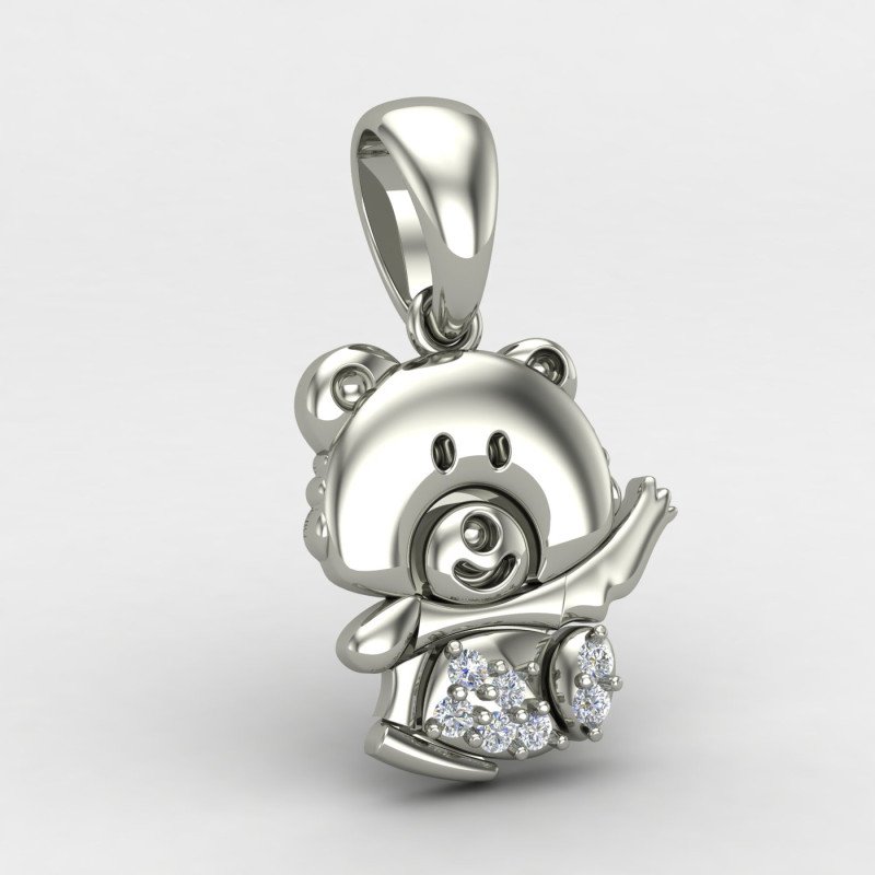 Kids Silver Pendant