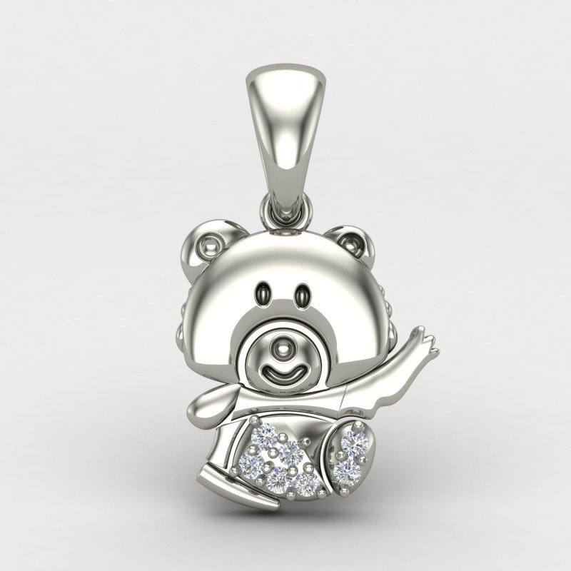 Kids Silver Pendant