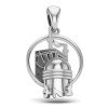 Makka Madina Silver Pendant