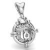 786 Silver Pendant