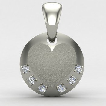 Stone Heart Pendant