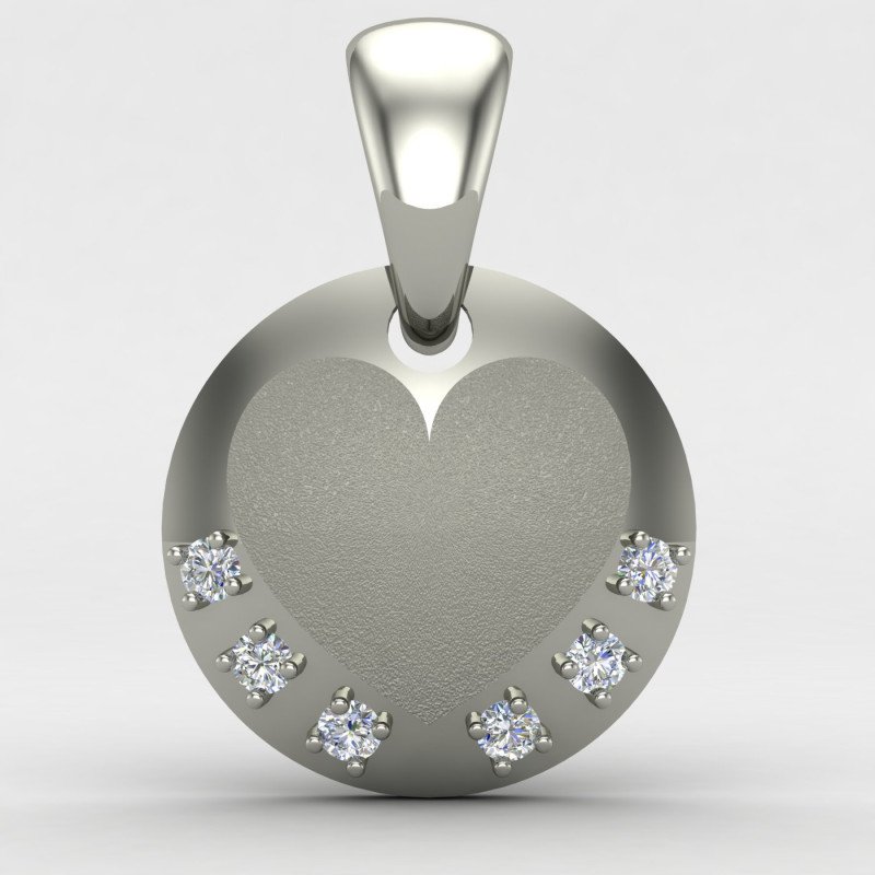 Stone Heart Pendant