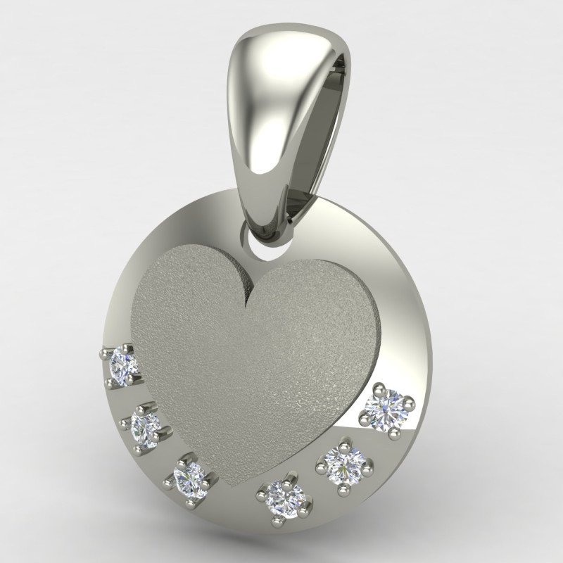 Stone Heart Pendant