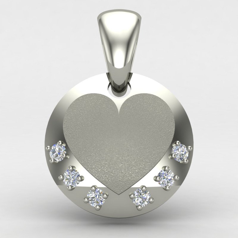 Stone Heart Pendant