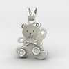 Teddy Kids Silver Pendant