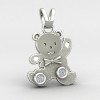 Teddy Kids Silver Pendant