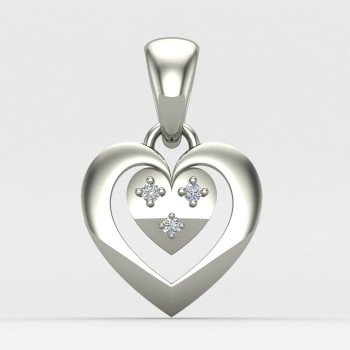 Sweet Heart Love Pendant