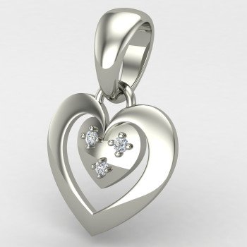 Sweet Heart Love Pendant
