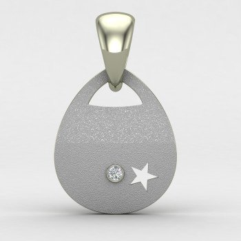 Cute Silver Pendant