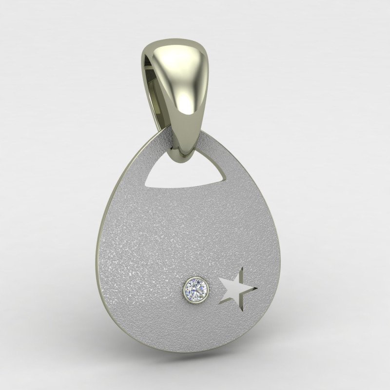 Cute Silver Pendant