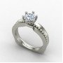 King of Diamond Solitaire Ring