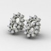 Classic American Diamond Stud Earring
