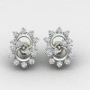 Classic American Diamond Stud Earring