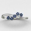 Blue Diamond Oval Bracelet Blue Diamond Oval Bracelet