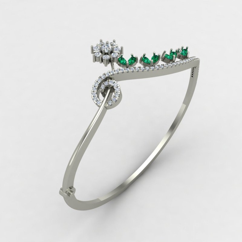 Emerald Party Bracelet