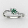 Emerald Wedding Bracelet