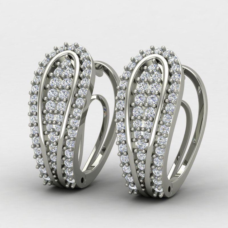 Hoop Earrings Silver