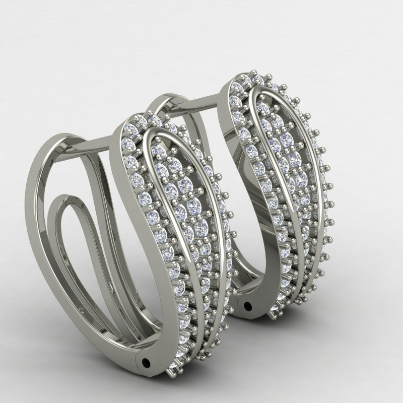 Hoop Earrings Silver