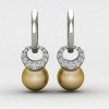 Sterling Silver Pearl Dangler Earring