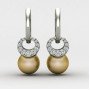 Sterling Silver Pearl Dangler Earring