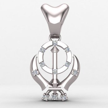 Women Khanda Locket