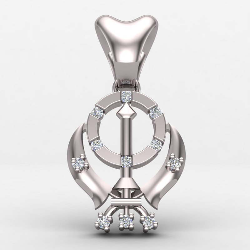 Women Khanda Locket