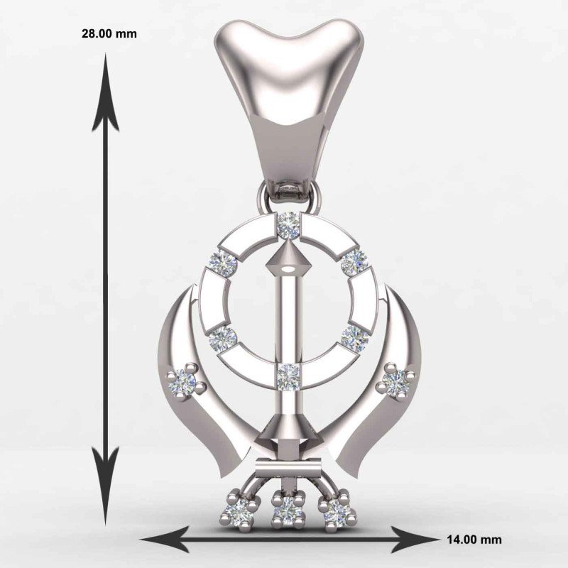 Women Khanda Locket