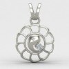 Ganesh Ji Silver Locket 
