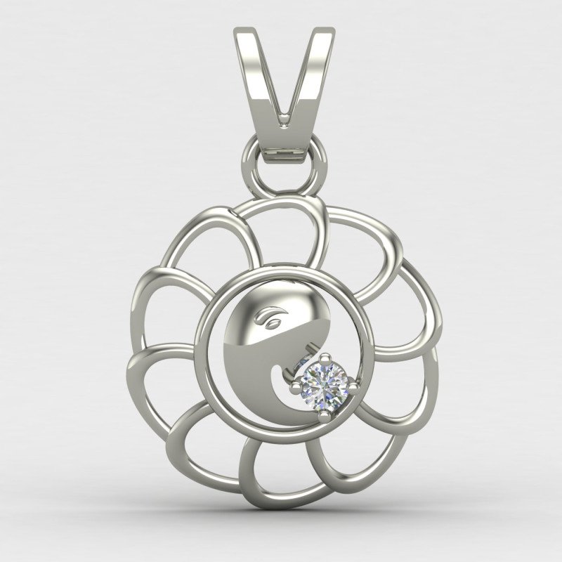 Ganesh Ji Silver Locket 