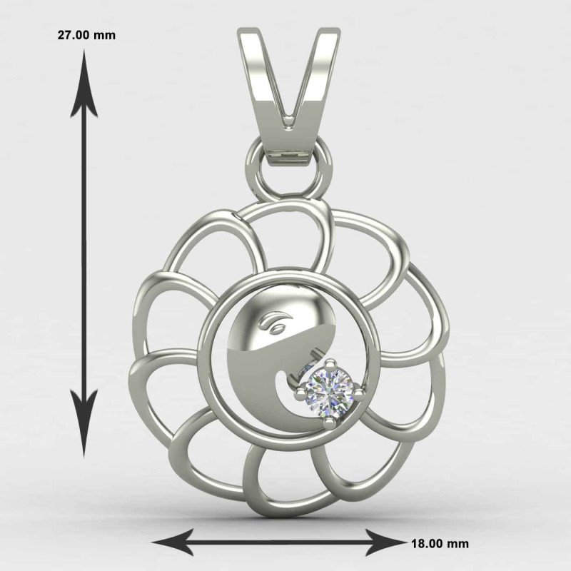 Ganesh Ji Silver Locket 