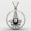 Tirupati Balaji Pendant Silver