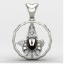 Tirupati Balaji Pendant Silver