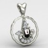 Tirupati Balaji Pendant Silver
