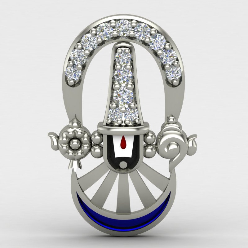 Tirupati Balaji Silver Locket Tirupati Balaji Silver Locket