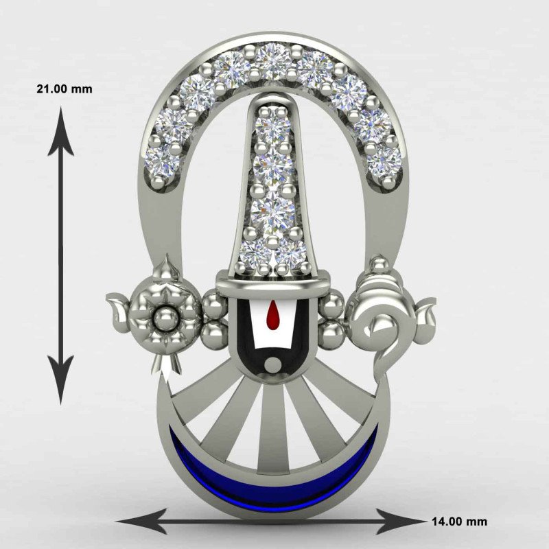 Tirupati Balaji Silver Locket Tirupati Balaji Silver Locket