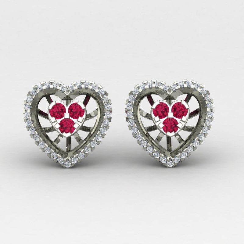 Unique Silver Earring