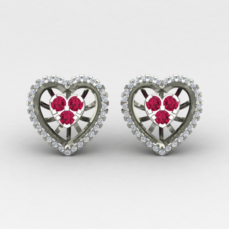 Unique Silver Earring