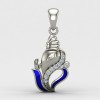 Ganapati Bappa Silver Pendant Ganapati Bappa Silver Pendant