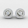 Cluster Silver Earring