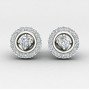 Cluster Silver Earring