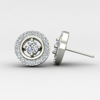 Cluster Silver Earring